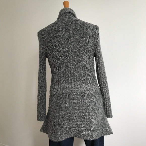 Orly-  Grey Assymetrical Open Cardigan - 3/25$ - Picture 3 of 7